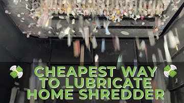How to: Maintain: Oil/Lubricate a household shredder