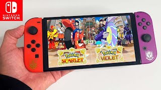 Pokémon Scarlet and Violet OLED Nintendo Switch Gameplay