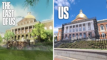 The Last of Us (Boston) - Game vs Real Life Comparison