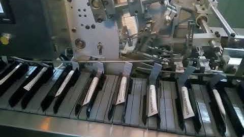 HORIXONTAL CARTONING MACHINE  WITH LEAFLET - RAHUL ENTERPRISES