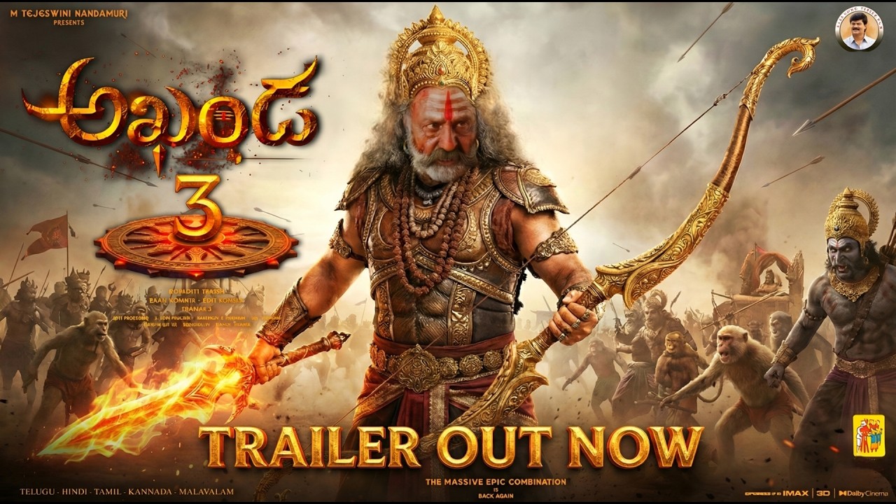 AKHANDA 3 - Balakrishna Intro First Look Teaser | Akhanda 3 Official Trailer | Balakrishna |Boyapati