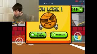 CONTINUING LEVEL 50 IN BASKET AND BALL IN COOLMATH GAMES!!!!!!!!!!!! HOW FAR CAN I GET???!!!