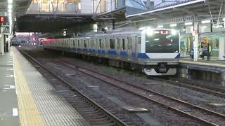 常磐線　E531系K454編成　回8725M　KY出場　水戸駅着発　2024.04.09