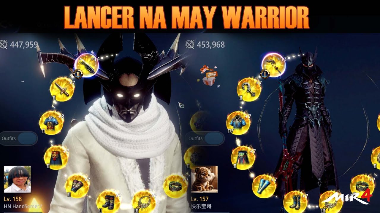 LANCER NA MAY WARRIOR PA - MIR4