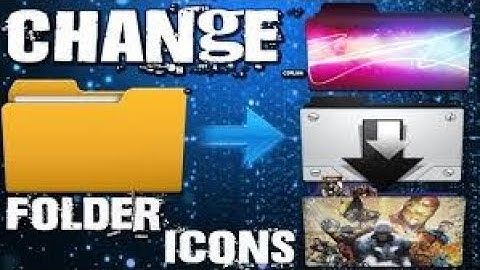 How to change folder icon WITHOUT any apps in pc windows 7/8/10