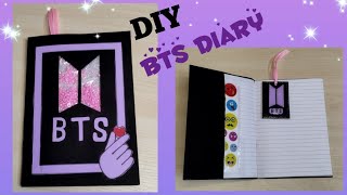 DIY BTS Diary At Home | Handmade Shaker BTS Diary
