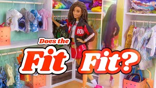 Does the Fit Fit?  Rainbow High Fashion on Barbie PLUS Skyler Bradshaw