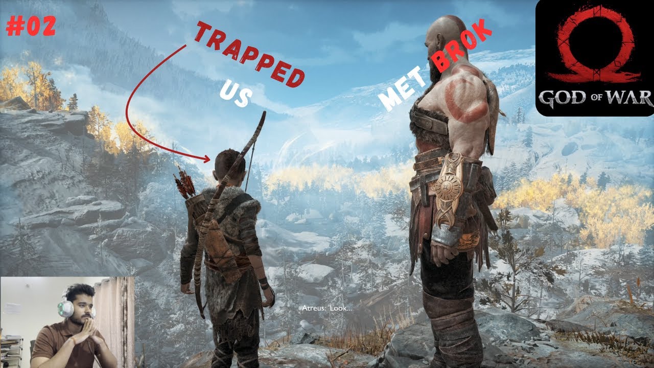 BOY TRAPPED US 😡 | Met BROK | God of War - 02
