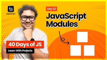 Day 32: Master JavaScript Modules: import, export, and Organize Like a Pro! 🤩