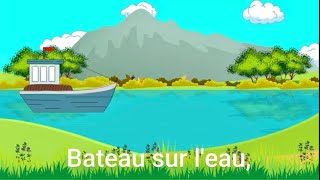 Bateau sur l'eau avec paroles - LAZO KIDS- Comptines et chansons pour enfants
