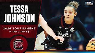 Tessa Johnson 2026 NCAA tournament highlights