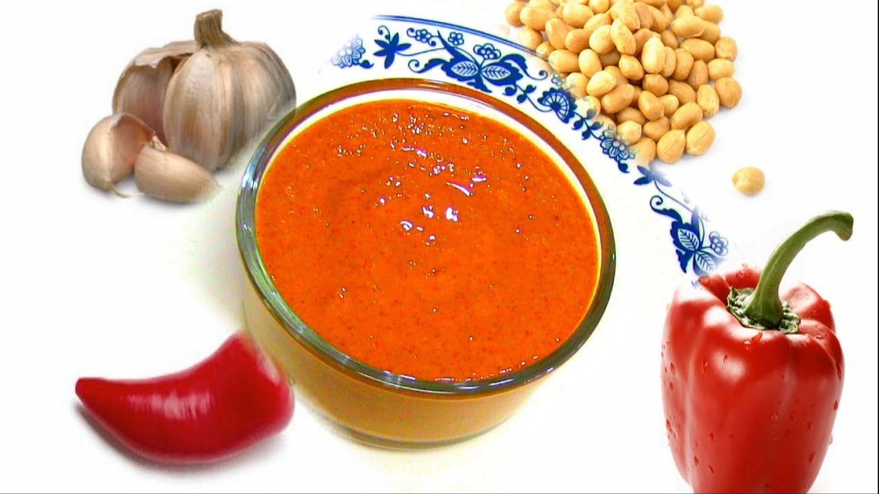 Mumfali Chutney - Spicy Peanut Chutney - Red or Tikhi Chutney - Indian Gourmet Recipes by Bhavna | Bhavna