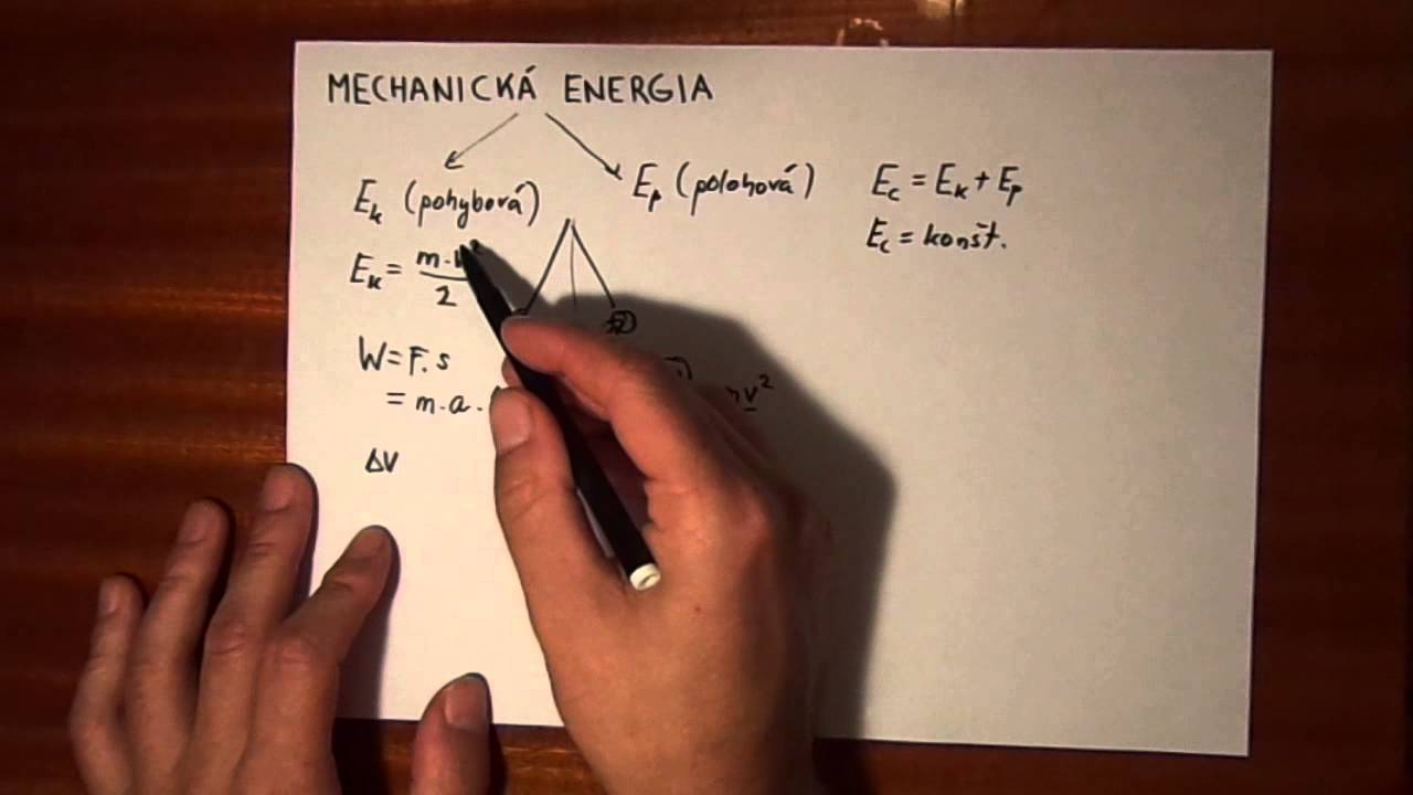 Mechanická energia