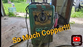 How To Scrap Out An Electric Welder For Copper!!!