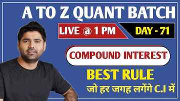 Compound Interest - Basics to best Concept || By Abhinay Sharma (Abhinay Maths)