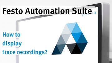 Festo Automation Suite: Displaying trace recordings