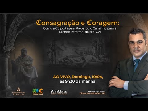 WINCLASS | Núcleo de Formação de Colportores | #1 - CONSAGRAÇÃO E CORAGEM