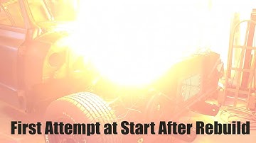 First Attempt at Start After Rebuild - 454 BBC