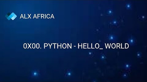 0x00. Python - Hello_ World