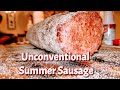 OMG! Best Unconventional Summer Sausage Ever!!! SAPO BBQ STYLE