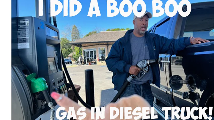 ACCIDENTALLY PUT GAS IN DIESEL TRUCK | FULL TIME RV LIVING ISSUES