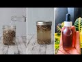 How to make a tincture with dried herbs