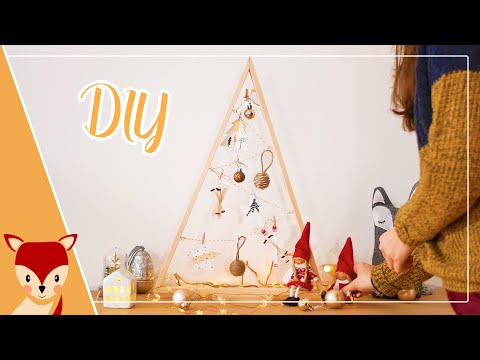 DIY Noël - Sapin en bois