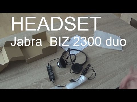 HEADSET Jabra BIZ 2300 duo