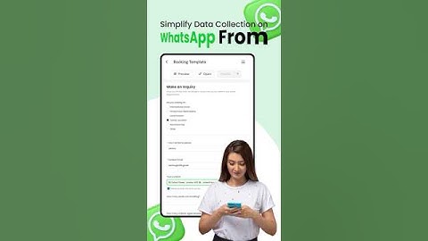 WhatsApp Form Feature for Travel Industry!