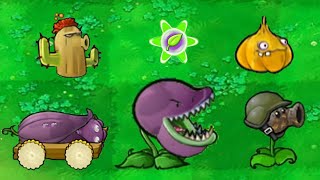 Fusion Plant vs 10 times HP zombie  Who Will Win ? PVZ Mutant Peashooter Use Plant Food