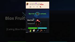Eating Smoke On Magma #bloxfurit #magmafruit