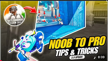 Top 10 NOOB To PRO Tips & Tricks That WORK in BGMI 3.9!! Transformers Mode Guide | Mew2.