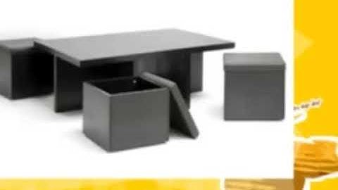 9pc Counter Height Dining Table & Stools Set Cappuccino Finish