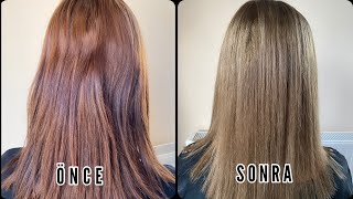 Sac Acma Ve Boyama 3 Renk Saci Bebek Kumrali Yaptim Emine Deligoz Youtube