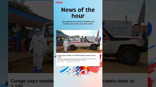Breaking News: Congo says number of confirmed Ebola cases rises to 1,155 #Government