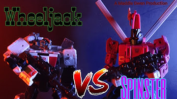 Wheeljack vs Spinster | Transformers Stop Motion Short film