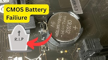 CMOS battery failure or Dead? Here