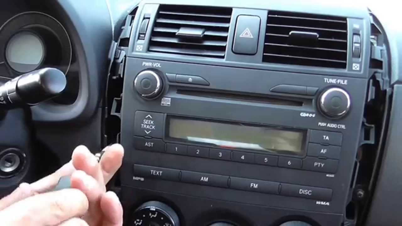 How To Replace Radio In Toyota Corolla