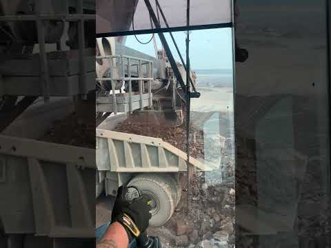 Minnesota Ore - New bucket (shovel cab view)