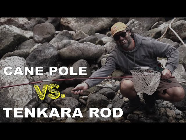 Cane Pole vs Tenkara Rod - Tenkara Fly Fishing 