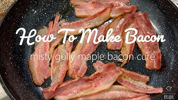 HOW TO MAKE BACON | Smoked & Cured/ Misty Gully