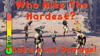 Iceborne Damage Olympics - Tier 1 Edition (Who has the most powerful ATTACK?)