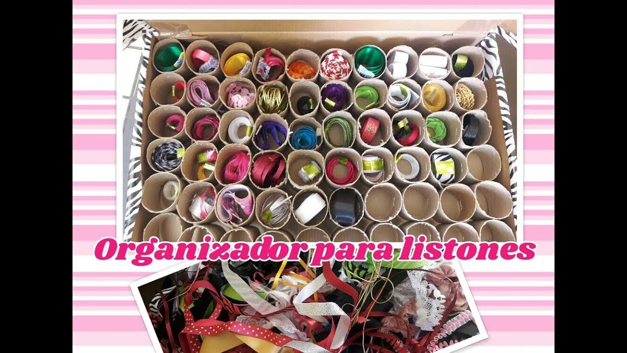 Organizador para listones (listones cortos y largos)