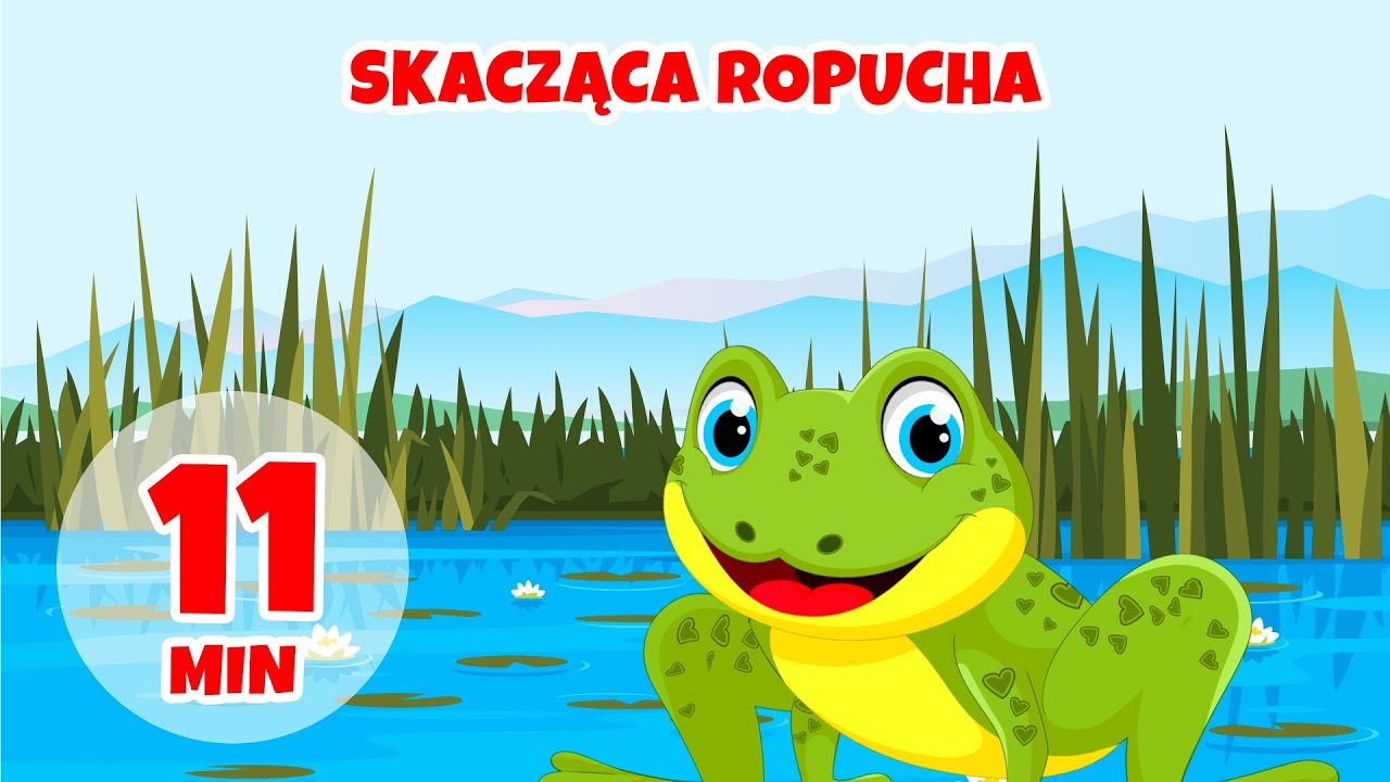 Skacząca ropucha - 11 min Giramille | Rymowanki i piosenki dla dzieci