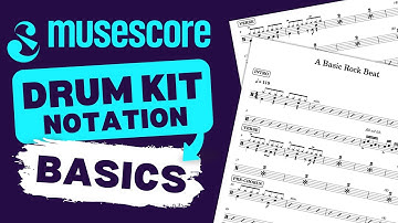 How To Write Drum Parts in MuseScore 4.6 | COMPLETE BEGINNER GUIDE