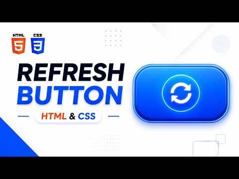 CSS Refresh Button Animation Tutorial | HTML & CSS #Project | Frontend #Development | #AI
