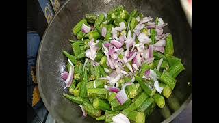 কম সময়ে কম উপকরণে সুস্বাদু ভেন্ডি রেসিপি/bhindi Recipe In Bengali/Lady Finger Cooking