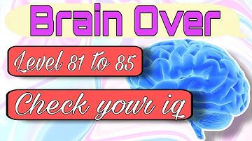 Brain over level 81 to 85 || mind game || C D GAMING #gaming #games #puzzle