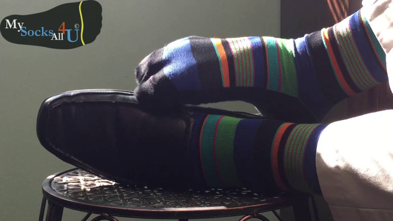 Mashup: Pattern Dress Socks (Four Different Pairs) - YouTube