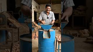 Old Drum se bani Pyaz Peeling Machine 🚀| #shorts #shortsfeed